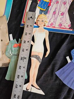 VINTAGE PAPER DOLL BOOKS, MOST BY TOM TIERNEY