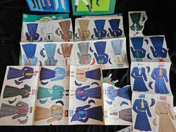 VINTAGE PAPER DOLL BOOKS, MOST BY TOM TIERNEY