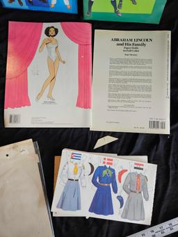 VINTAGE PAPER DOLL BOOKS, MOST BY TOM TIERNEY