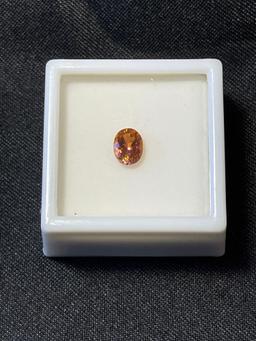 1.40CT AVG OVAL TRTD TWILIGHT MYSTIC TOPAZ
