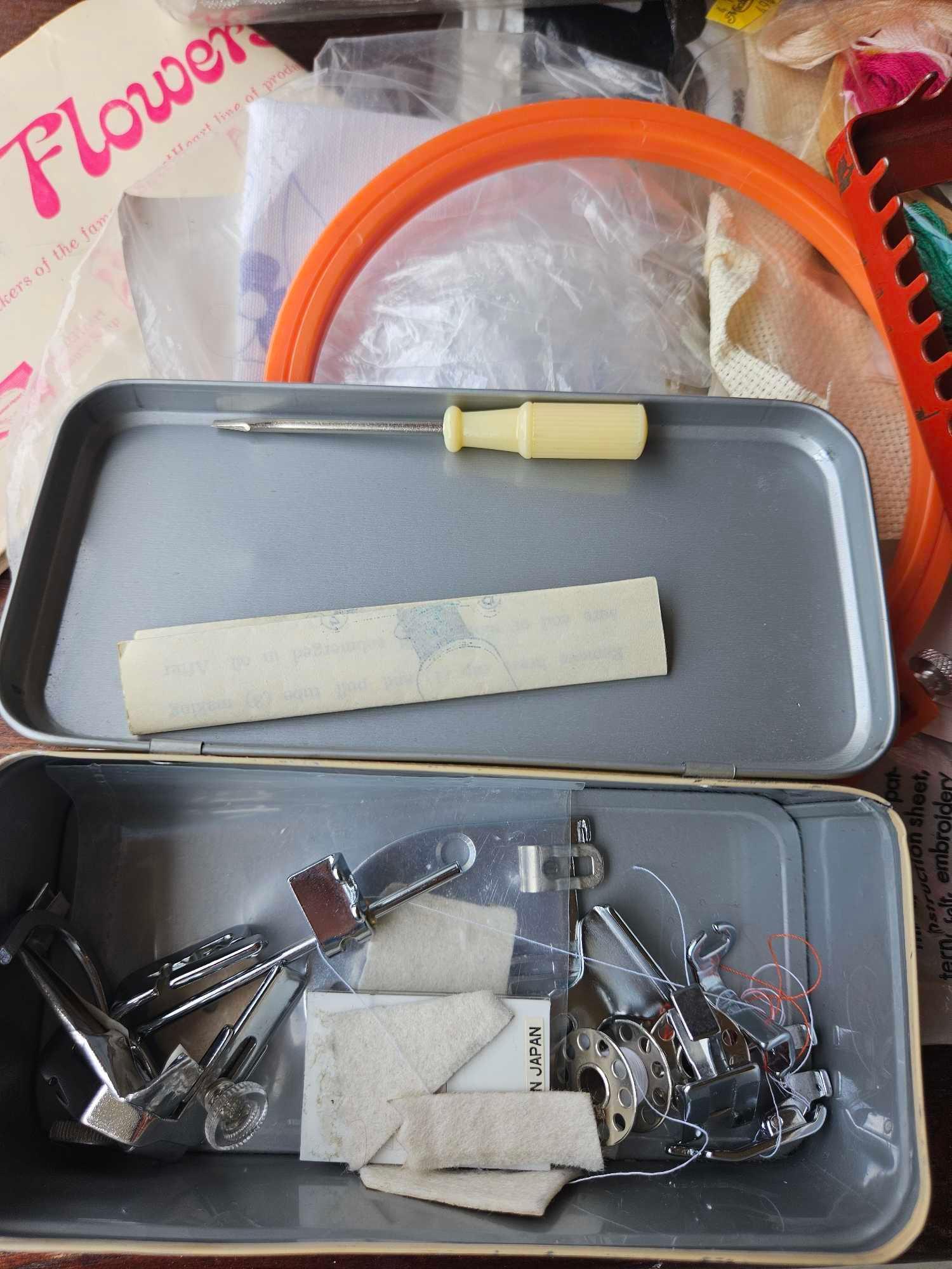 VINTAGE SEWING WITH TONS OF CONTENTS