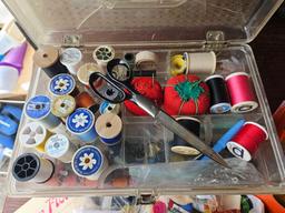 VINTAGE SEWING WITH TONS OF CONTENTS