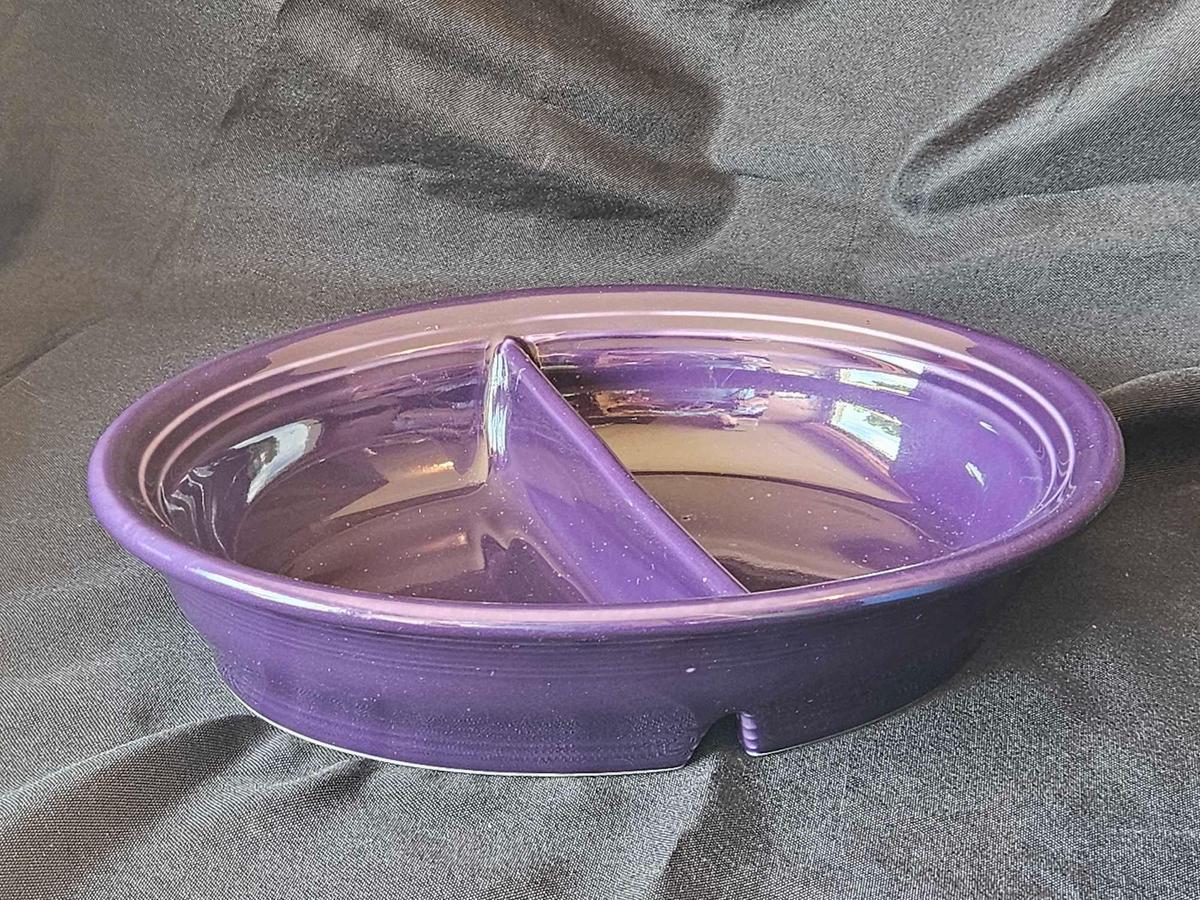 FIESTAWARE HLC DIVIDED DISH