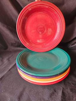 (6) FIESTAWARE Homer Laughlin 10.5 in. Dinner Plates