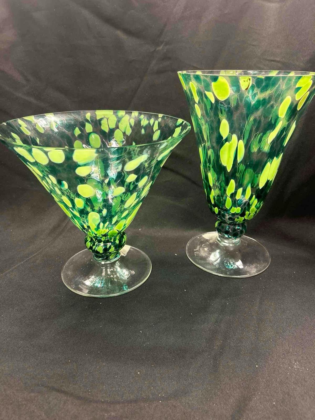 Royal Gallery Vases, Made in Poland, Lot of 2