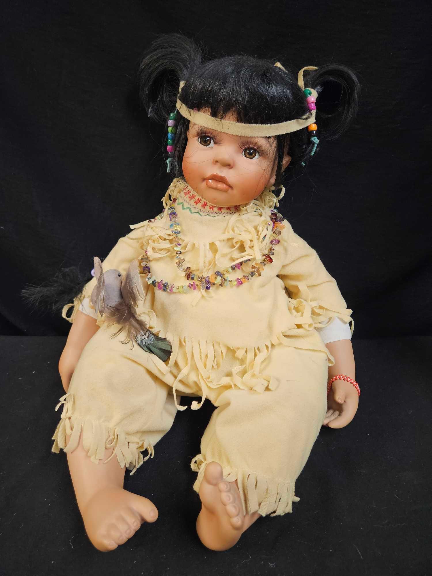 NATIVE AMERICAN COLLECTIBLE DOLL