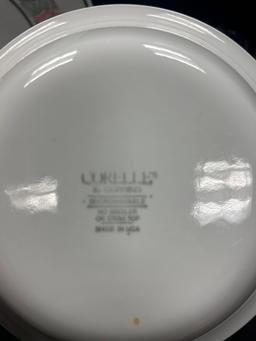 (12) PC SILK AND ROSES CORELLE BY CORNINGWARE GROUP