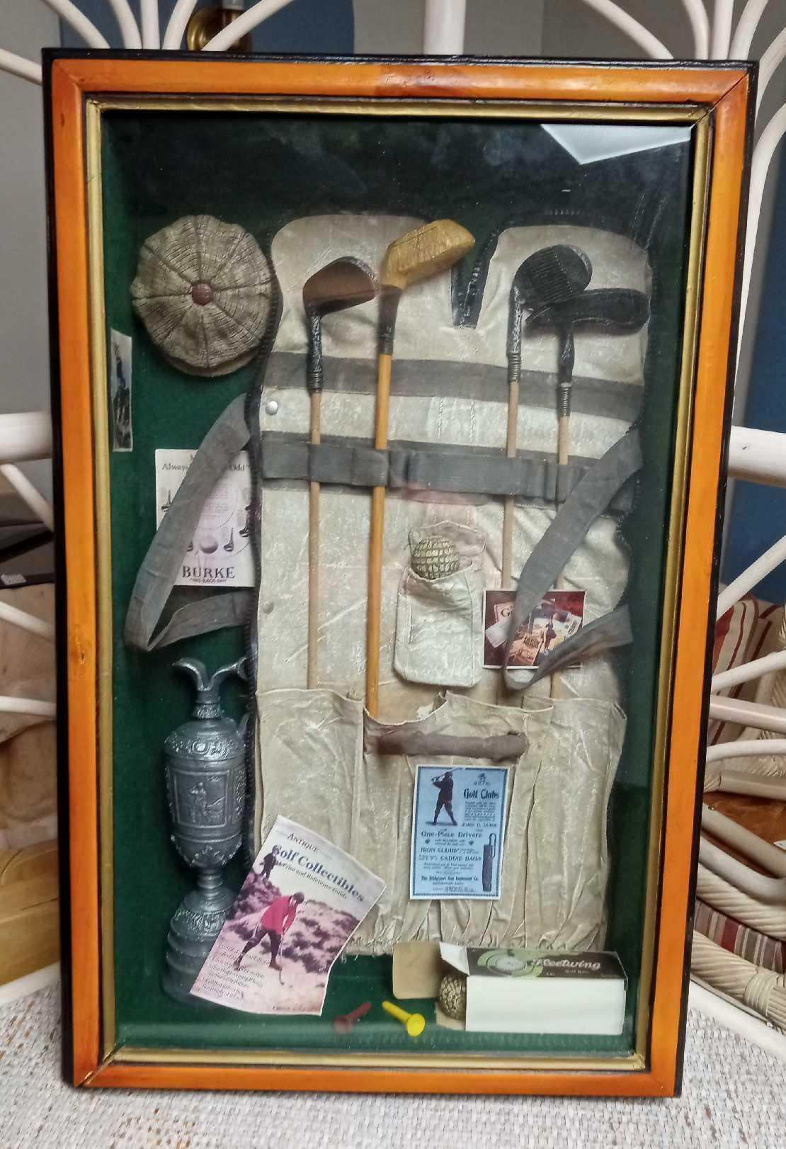 SHADOW BOX GOLF DECOR