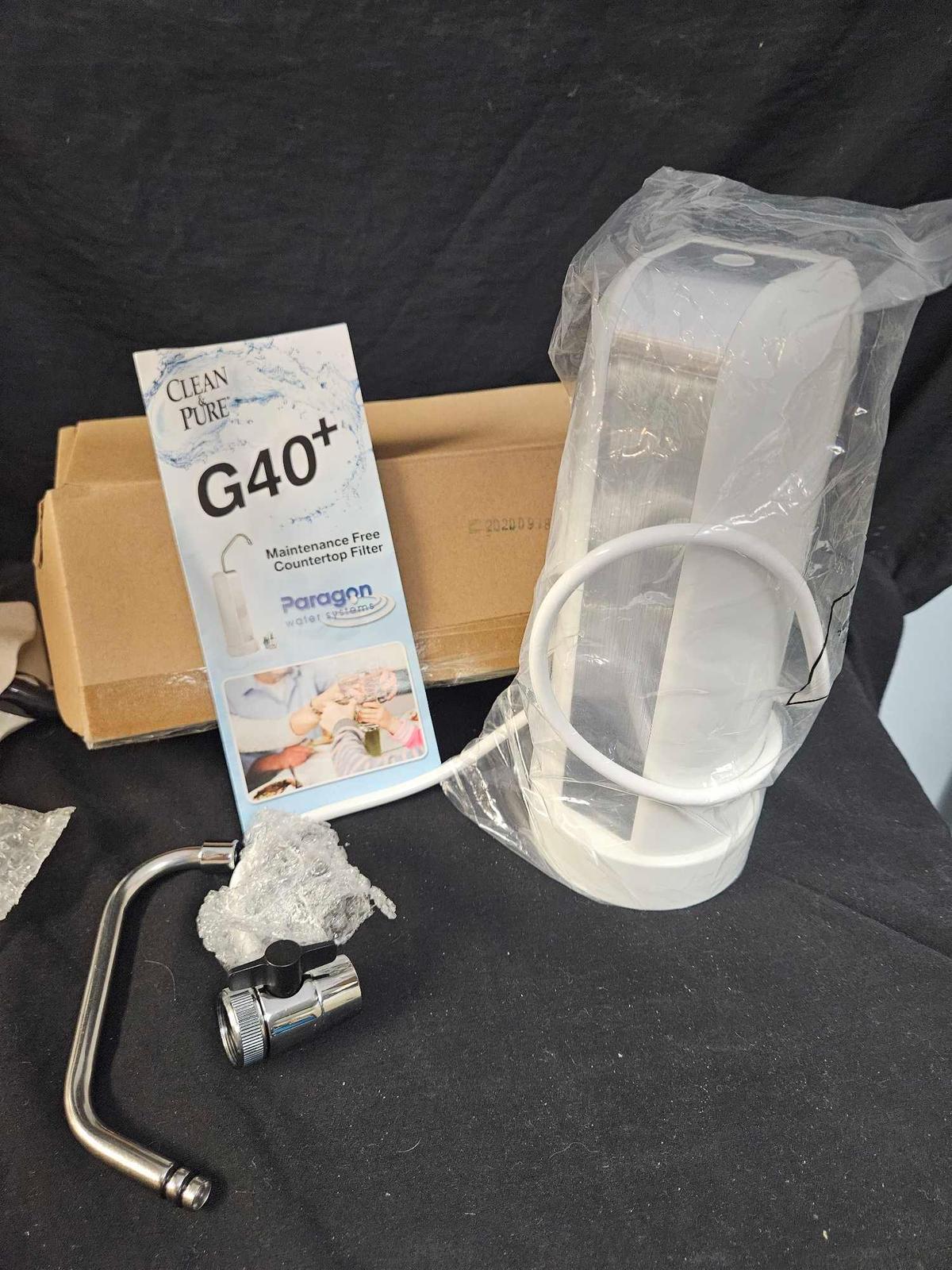 NEW! G40 PARAGON COUNTERTOP FILTER