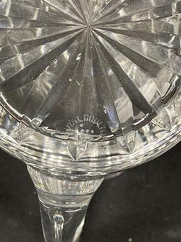 Vintage Royal Dalton Crystal mini pitcher PLUS