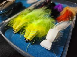 13 FLY FISHING FLIES - 9 in. CLIFFs BUGGER BARN