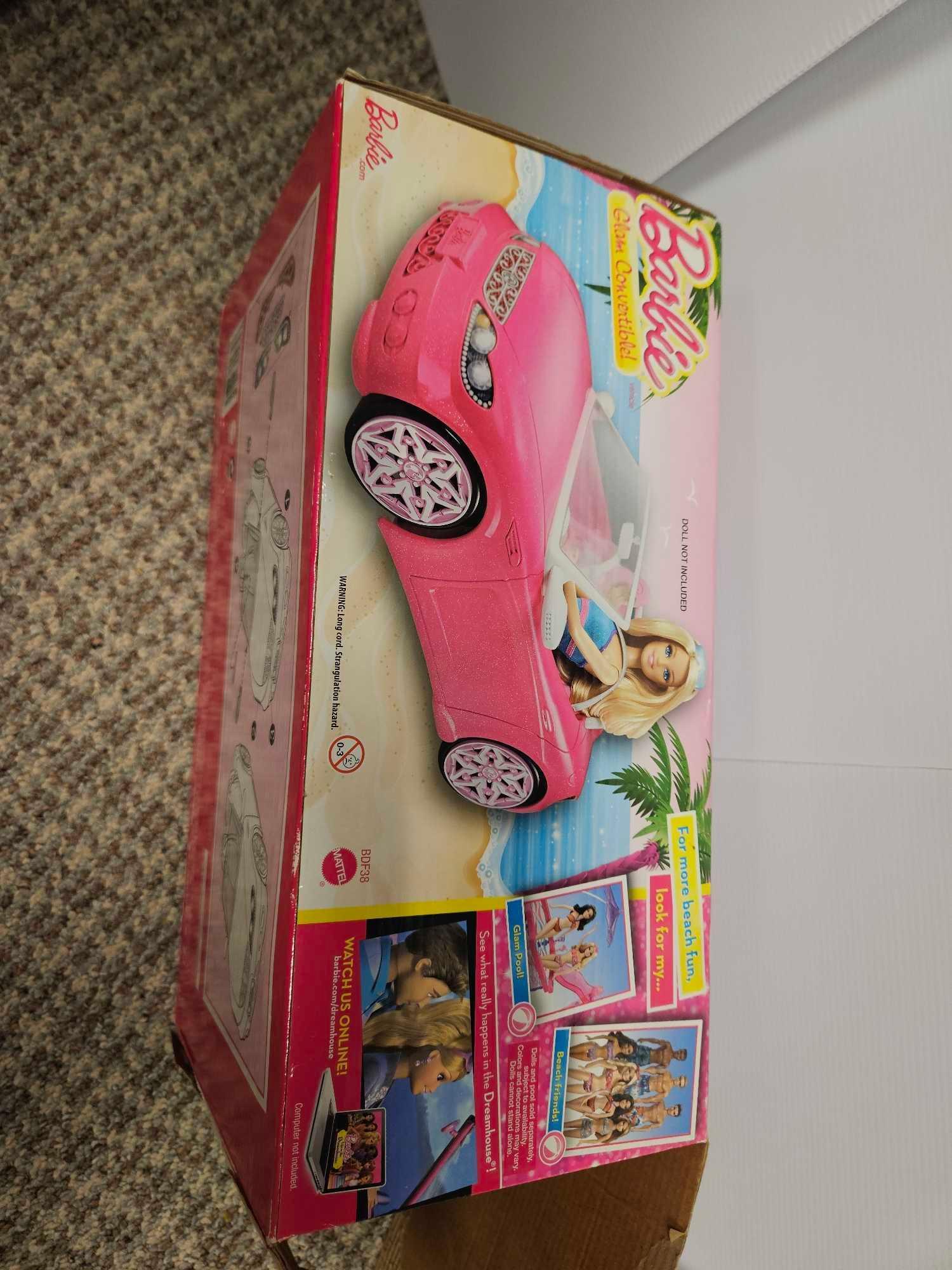 BARBIE GLAM CONVERTIBLE IN BOX