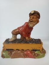 1995 TOM CLARK GNOMES, HOPPER (TRAIN), SIGNED, CAIRN STUDIOS