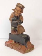 1986 TOM CLARK GNOMES, STOKES (TRAIN), SIGNED, CAIRN STUDIOS