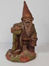 1984 TOM CLARK GNOMES, FATHER TIME, SIGNED, CAIRN STUDIOS