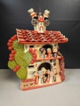 Vintage Peruvian handmade Pottery House art