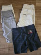 NEW TAGGED GREG NORMAN mens GOLF SHORTS SZ 40 plus 6 more pair