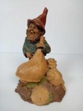 1984 TOM CLARK GNOMES, JOHANN SEASHELL INSTRUMENT, SIGNED, CAIRN STUDIOS