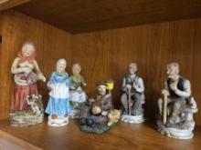 Vintage Ceramic collectibles, including HOMCO