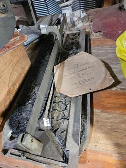 Vintage Tile Cutter