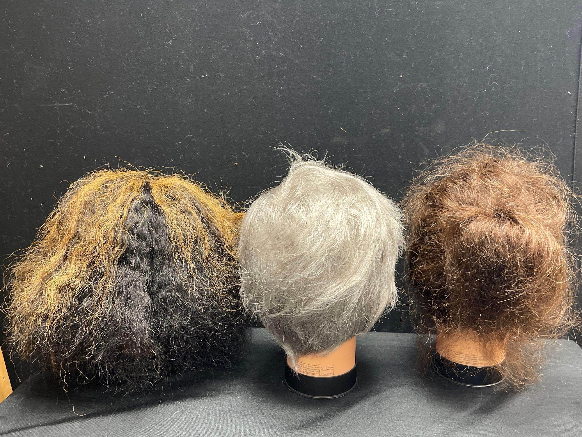 Vintage Mannequin Heads, Debra, Yolanda, Adolfo II Wool Hat