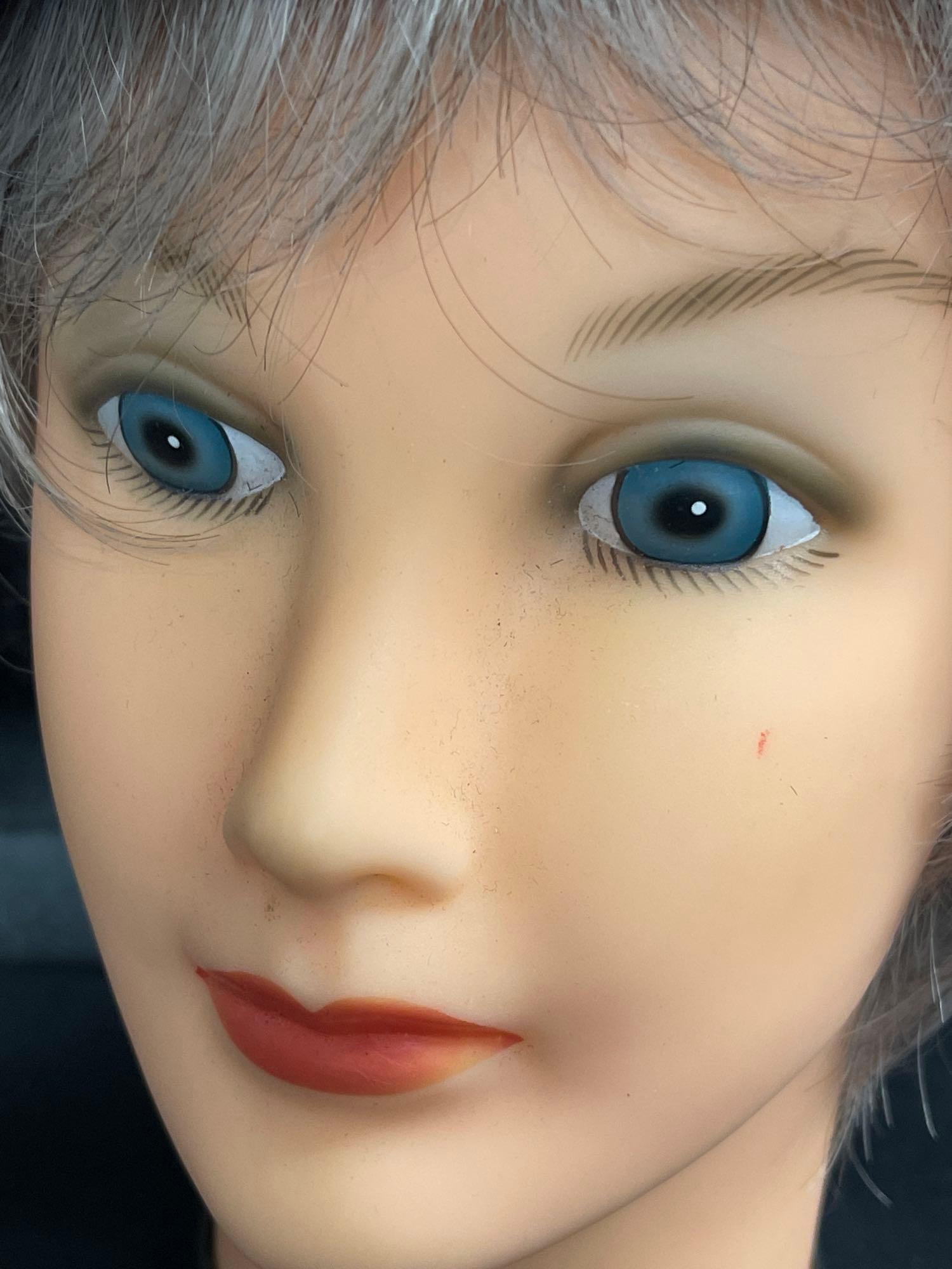 Vintage Mannequin Heads, Debra, Yolanda, Adolfo II Wool Hat