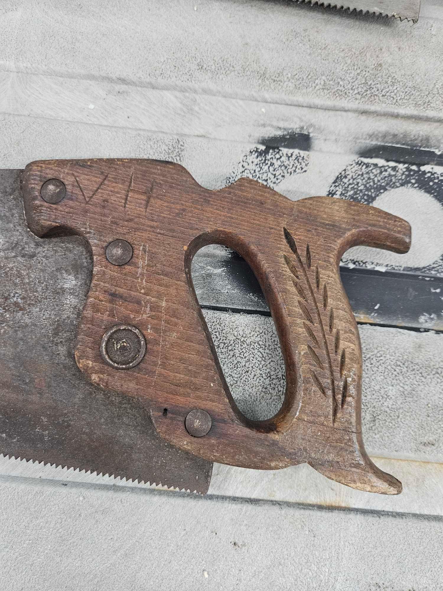 Vintage SAW and SQUARE grouping Including STANLEY, DISSTON, MILLERS FALLS,