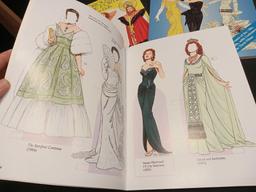 (3) Glamorous Movie Stars of the 1940s, 1950s, and Hollywood Paper Doll Books