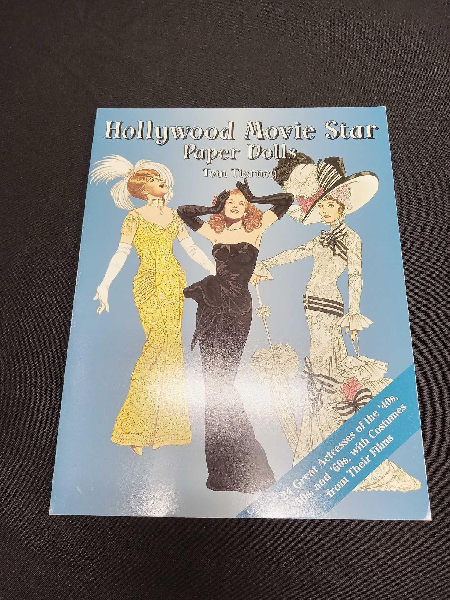 (3) Glamorous Movie Stars of the 1940s, 1950s, and Hollywood Paper Doll Books