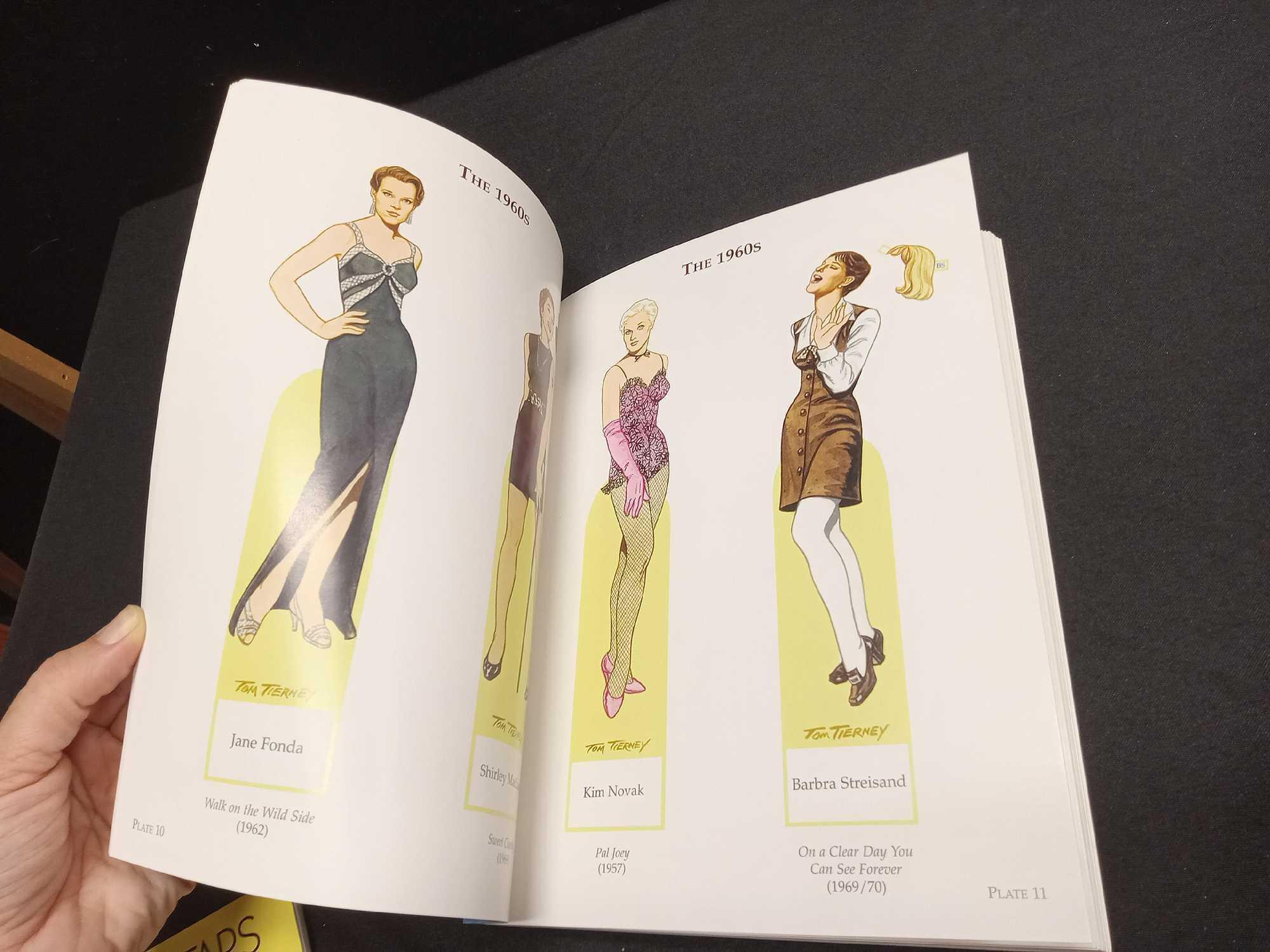 (3) Glamorous Movie Stars of the 1940s, 1950s, and Hollywood Paper Doll Books