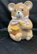 Ceramic Baby Bear Cookie Jar