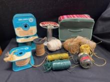Vintage and New, Ropes, Strings, Spools
