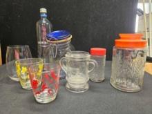 Vintage glassware and some newer