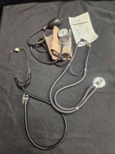 DOCTOR DOCTOR! vintage STETHOSCOPES AND BLOOD PRESSURE