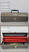 VINTAGE CRAFTSMAN TOOLBOX with contents