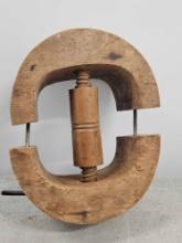 Vintage wooden hat stretcher