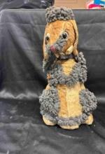 Vintage 1950s Madame Alexander Plush Poodle, possibly the "Posey Pet" model