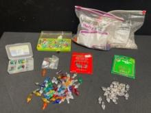 Vintage Replacement Plastic Bulbs for Ceramic Christmas Trees