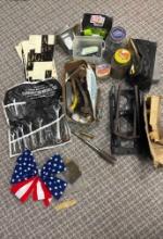 Group of This and That Garage or Shop Materials and Supplies