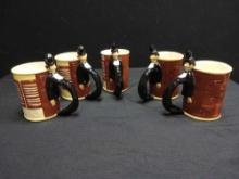 "Never Again" Drunk Clown Mugs