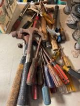 Huge grouping of Vintage Tools, Craftsman, Stanley, Blue Point