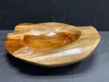 Gorgeous Teak Carved Bowl