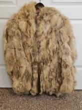 HOODED SOFT FLUFFY FUR JACKET, , ZIPPERED
