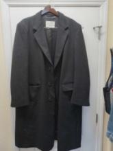 Bruce And Borough Wool And Cashmere Blend Men's Overcoat, 48 Reg