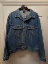 Vintage Lee Denim Jacket, Sz unknown, "Regular"