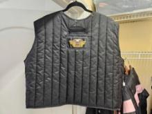 Harley Davidson Vest Liner Black Nylon, XXL