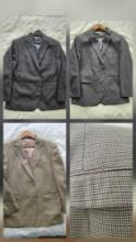 (3) Men's Suit Jackets including Ralph Lauren & Kvenild