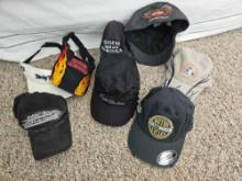 HARLEY, DAVIDSON, HAT GROUPING, INCLUDING THE TRA, NEW, VISORS, CAPS, AND NEWSBOY