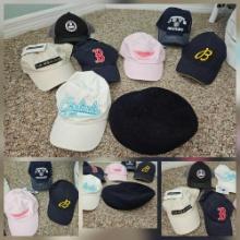COLLECTION OF HATS AND CAPS including sports, cars, new tagged