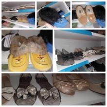 (2) Shelves of Ladies; Shoes including Sperry, Jellies, Moccasins